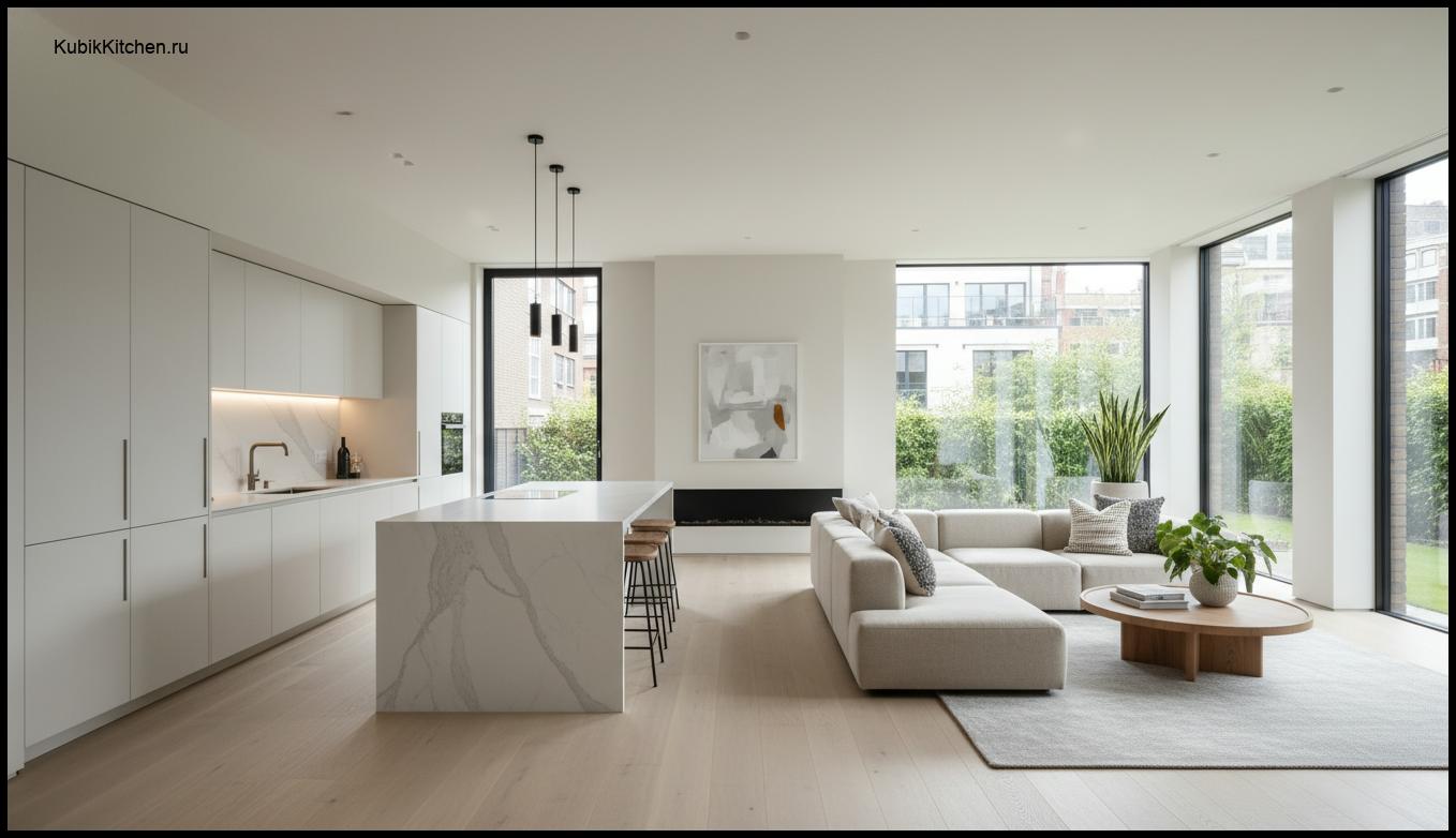 Интерьер кухни гостиной: варианты решений, советы и современные идеи