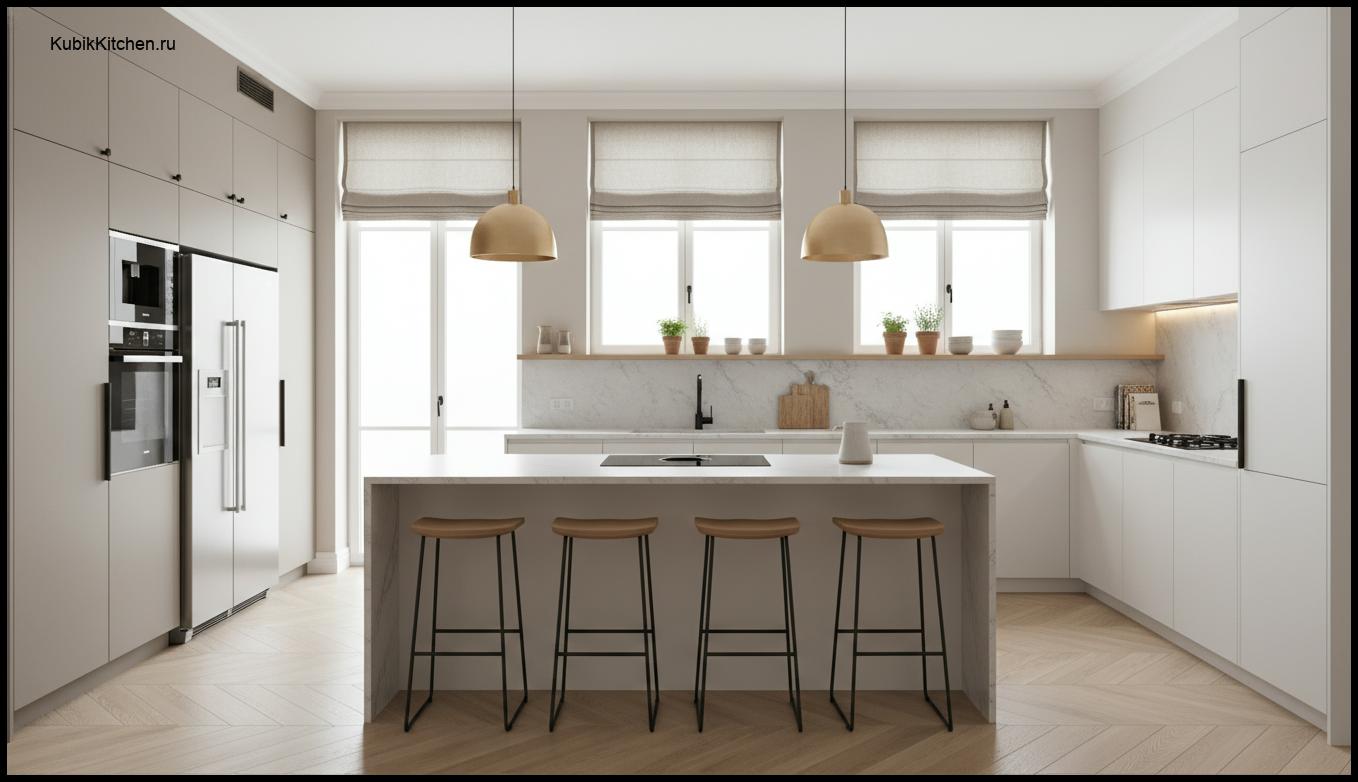 Интерьер кухни в квартире: идеи, решения и лучшие предложения