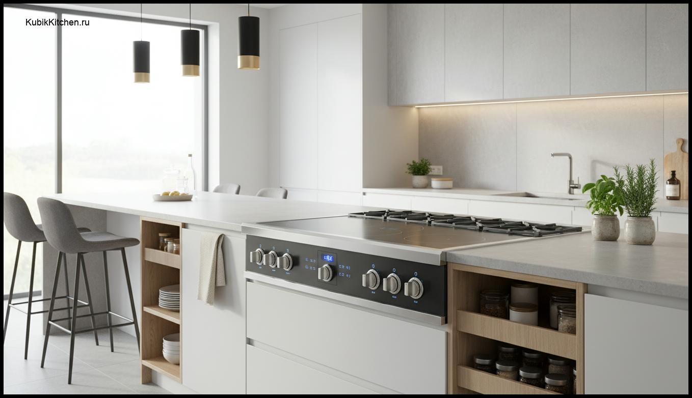Плита на кухню: выбор, типы, дизайн и лучшие предложения