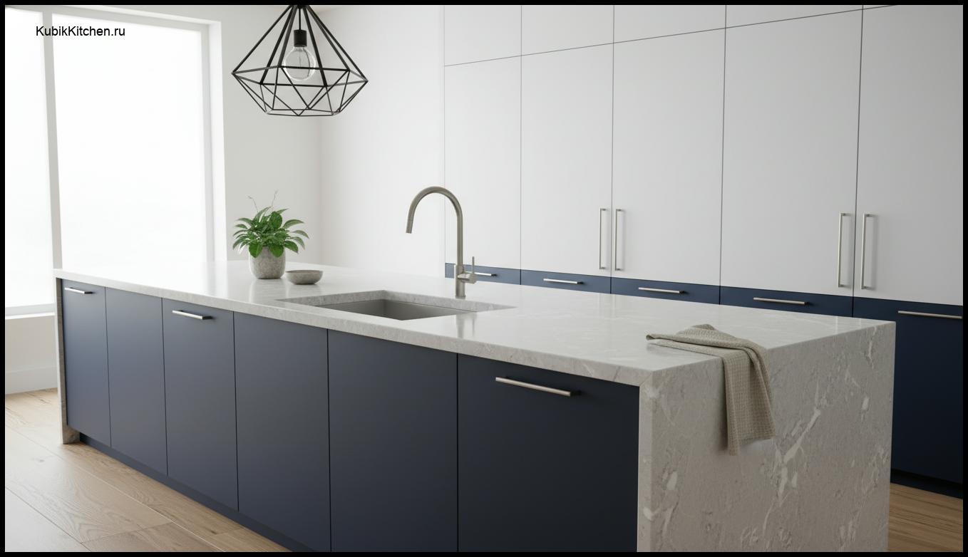 Как выбрать столешницу для кухни из искусственного камня: виды и советы